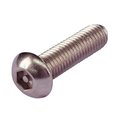 Newport Fasteners #8-32 Socket Head Cap Screw, 18-8 Stainless Steel, 1/4 in Length, 100 PK 986389-100